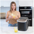Kitchen Couture Compact Benchtop Ice Maker Black 10005881 image NaN