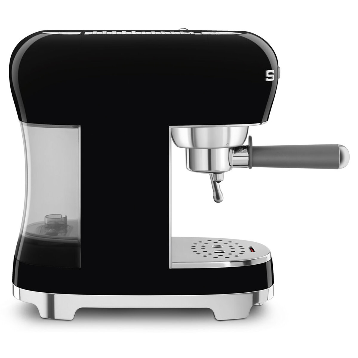 Smeg 50s Style Espresso Coffee Machine Black ECF02BLAU hero image