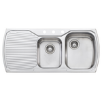 Oliveri MO7123TH Monet 1 & 3/4 Bowl Left Hand Drainer Sink hero image