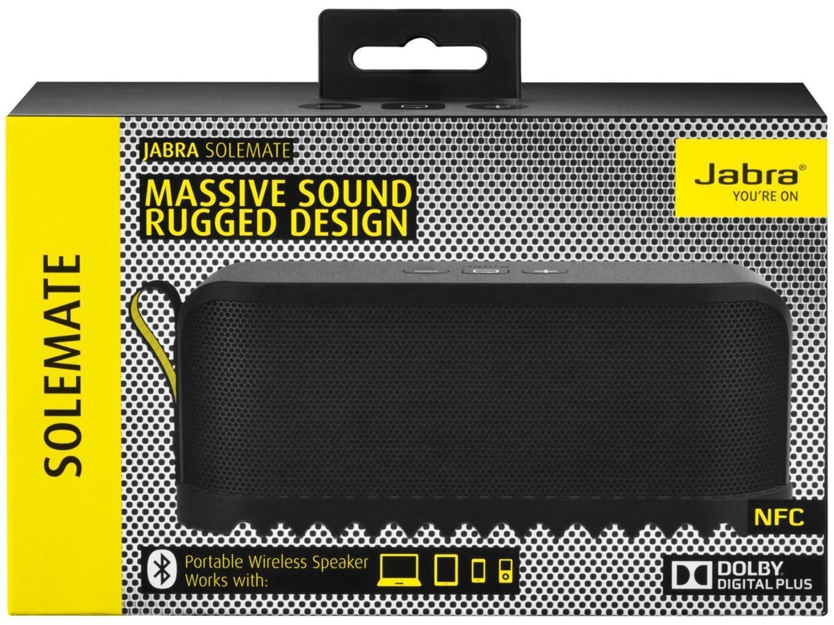 Jabra 100-97100000-37 Solemate Wireless Speaker - Black hero image