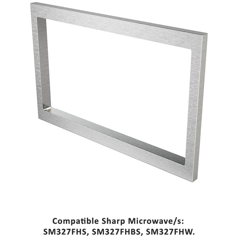 Sharp Stainless Steel Microwave Trim Kit EBR40ST | Appliances Online