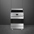 Smeg 60cm Classic Freestanding Cooker - Stainless Steel CS6CMXA2 image NaN