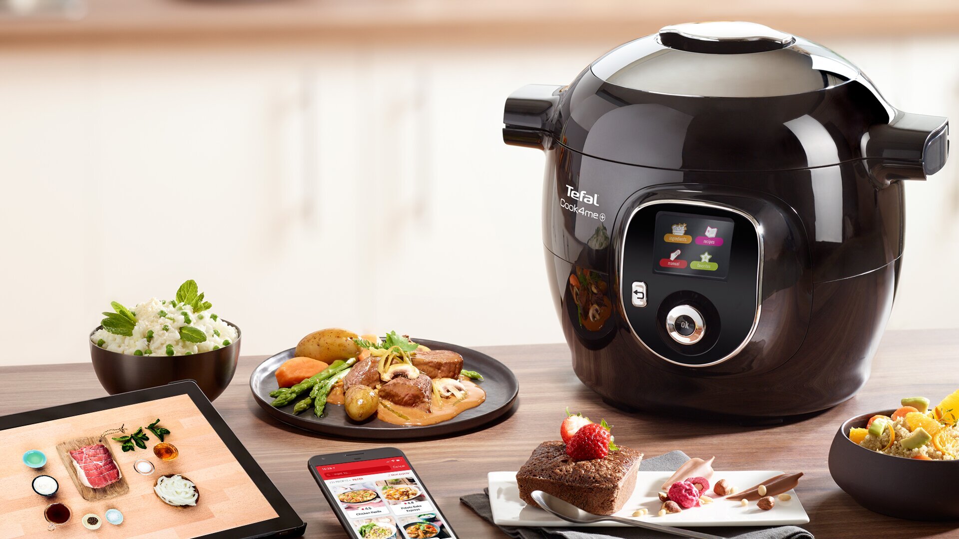 Tefal CY8518 Cook4Me Multi Cooker Appliances Online