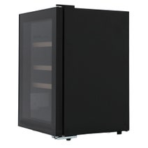 LeCavist 20 Bottle Wine Cabinet Single Zone Black LEK21PV hero image