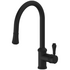 Armando Vicario Provincial Pull Out Kitchen Mixer Tap Black 400674B-LF image NaN