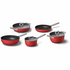 Smeg Five Piece Cookware Set Red CK5PCRDM image NaN
