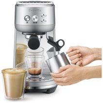 Breville The Bambino Manual Coffee Machine Brushed Stainless Steel BES450BSS4JAN1 hero image