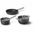 Smeg Three Piece Cookware Set Matte Black CK3PCBLM image NaN