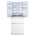 Mitsubishi Electric LX Series 442L French Door Glass Refrigerator Glacier White MR-LX442EX-GWH-A image NaN
