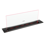 Bosch Series 8 Accentline 80cm Downdraft Ventilation Rangehood Clear Glass DDW88MM66 hero image