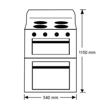 Westinghouse WLG517WALPG 54cm Freestanding LPG Gas Oven/Stove hero image