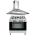 Glem GL965MVIPACK 90cm Natural Gas Oven/Stove & Rangehood image NaN