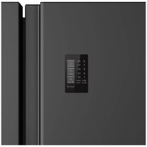 Haier 523L Series 300 Side-by-Side Fridge Non-Plumbed Water Dispenser Black HRF523XHG hero image