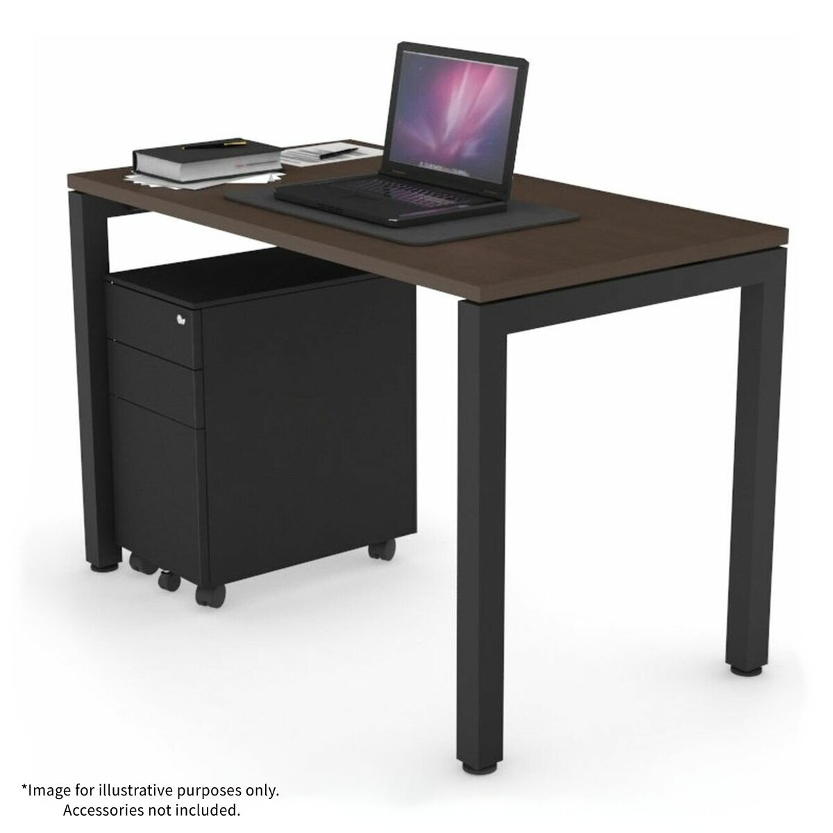Quadro computer new arrivals desk with drawer