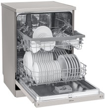 LG 14 Place QuadWash Dishwasher in Platinum Steel Finish XD5B14PS hero image