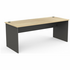 OLG EkoSystem Straightline Desk 1800x750 New Oak Worktop with Charcoal Base OG_EKSD1875_NOC image NaN