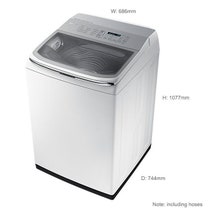 Samsung 13kg Activ DualWash Top Load Washing Machine WA13M8700GW hero image