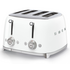 Smeg 50's Style 4 Slice Toaster White TSF03WHAU image NaN