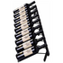 KingsBottle 9 Bottle Wall-Mounted Display Wine Rack WMRD09B image NaN