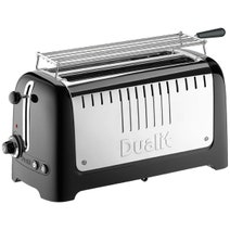 Dualit Long Slot Lite Toaster Gloss Black DU46030 hero image