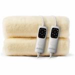 Sunbeam Sleep Perfect Wool Fleece Anti Bacterial Super King Heated Blanket BLW6681 hero image