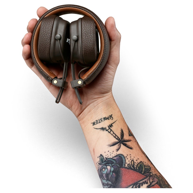 Marshall 154374 Major III Wired On Ear Headphones Brown