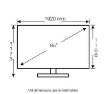 TCL U85H9510FDS 85" 215cm 4K UHD Smart 3D LED LCD TV hero image