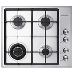 Fisher & Paykel Series 5 60cm LPG Gas Cooktop Stainless Steel CG604CLPX2 hero image