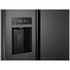 Westinghouse 596L Side By Side Fridge with Plumber Water Dispenser and Ice Maker Matte Black WSE6670BA image NaN