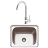 Abey PR45AT2 The Lodden 45L Single Inset Laundry Tub with Lucia Tap and Bypass image NaN