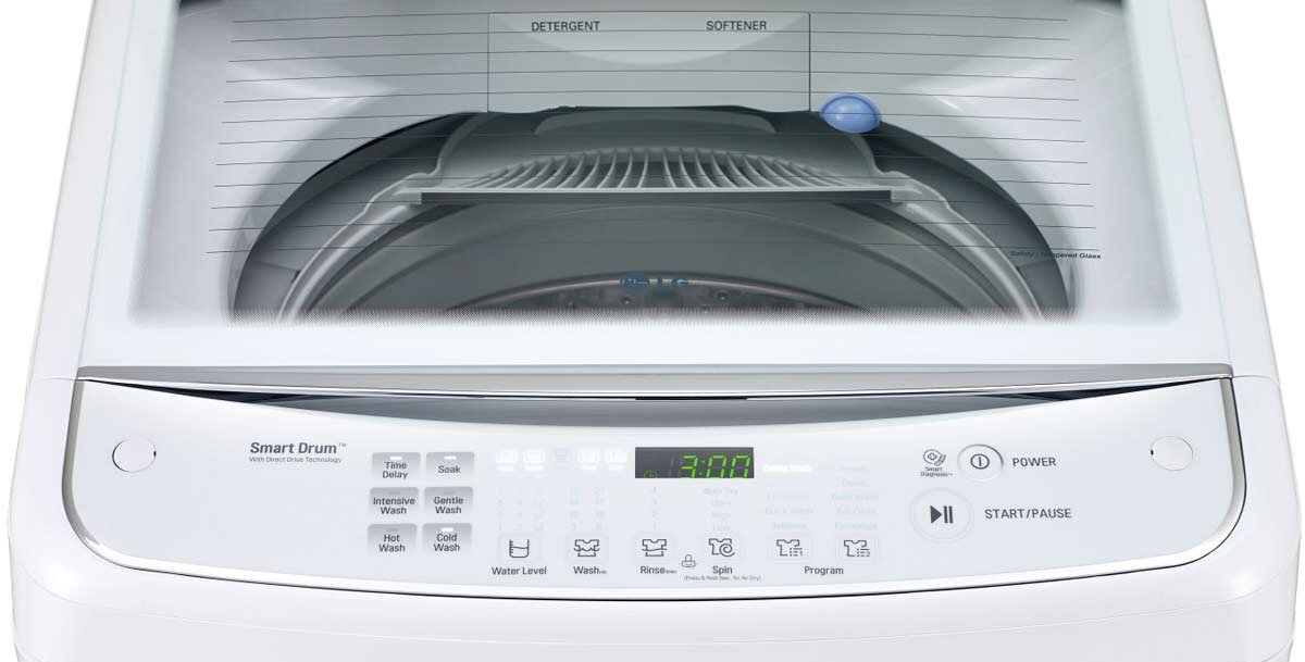 LG 7.5kg Top Load Washing Machine WTG7532W Appliances Online