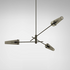 CTO Lighting Axis Small Three Pendant Light - Bronze AXIPESBZSG image NaN