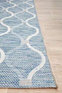 Rug Culture Terrace Large Blue Rug 290X200CM - TER-5501-BLU-290X200 hero image