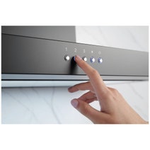 Omega 90cm Box Canopy Rangehood Matt Black ORC90MB hero image