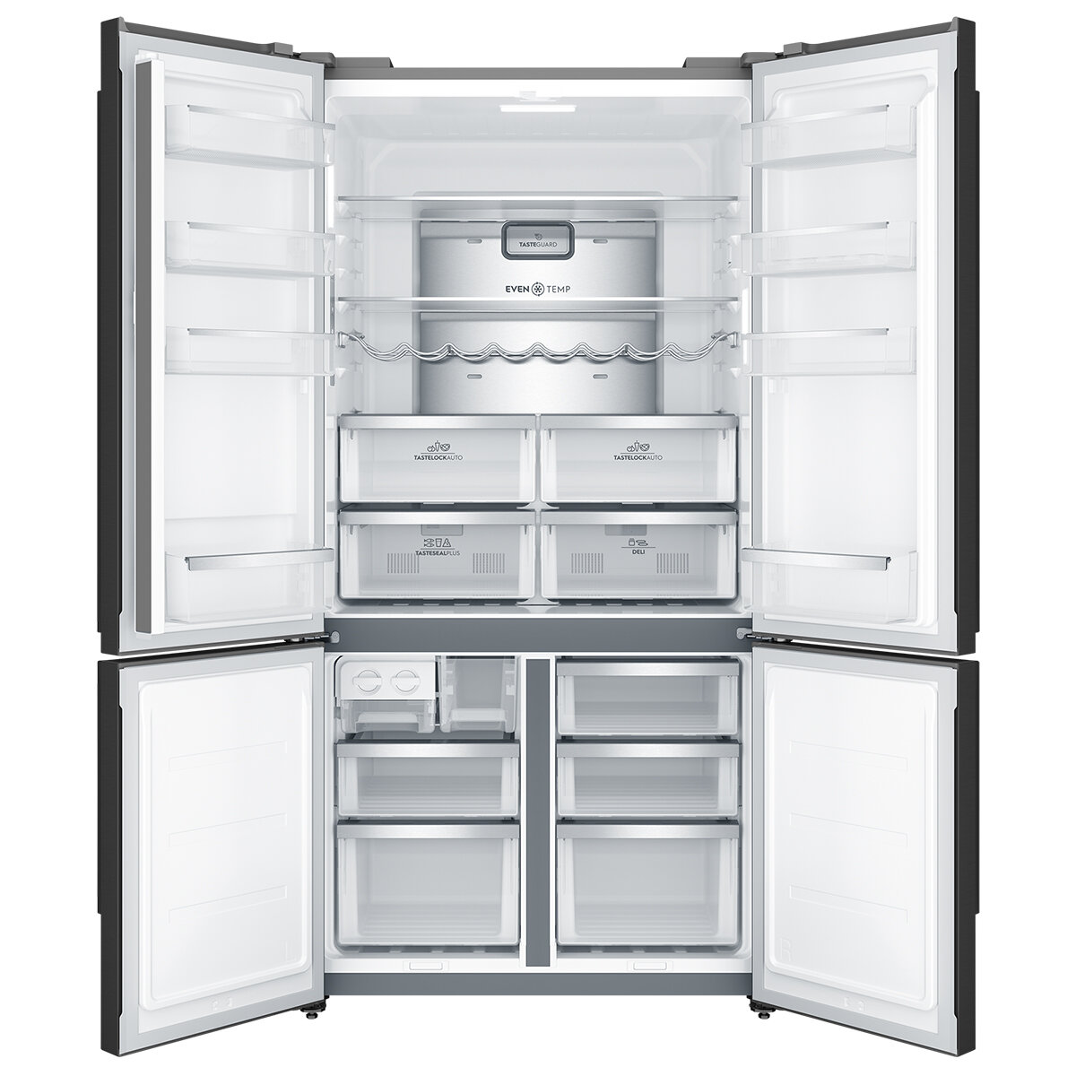 Electrolux 562L UltimateTaste 700 French Door Refrigerator Black EQE5607BA hero image