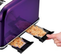 Morphy Richards 242022102020 Accents Toaster and Kettle Pack Plum hero image