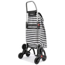 Rolser I-Max Marina 6 Wheel Folding Trolley Black & White R-IMX331-2028 hero image