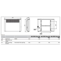 Stiebel Eltron CNS 2000 Plus LCD Electric Panel Heater 207541 hero image
