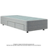 Sealy Spacesaver Right Side Drawer King Single Bed Base Sand SVR-SAN-KSG image NaN