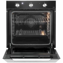 Delonghi 60cm 9 Function Built In Premium Oven Black Glass NSM7NL hero image