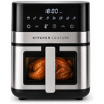 Kitchen Couture 5.5L Clear View Digital Air Fryer Stainless Steel 10005843 hero image