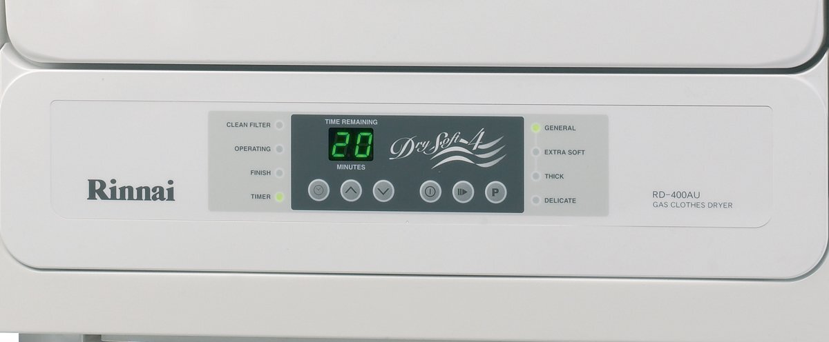 Rinnai 4kg Dry-Soft 4 LPG Gas Dryer DRYSOFT4L hero image