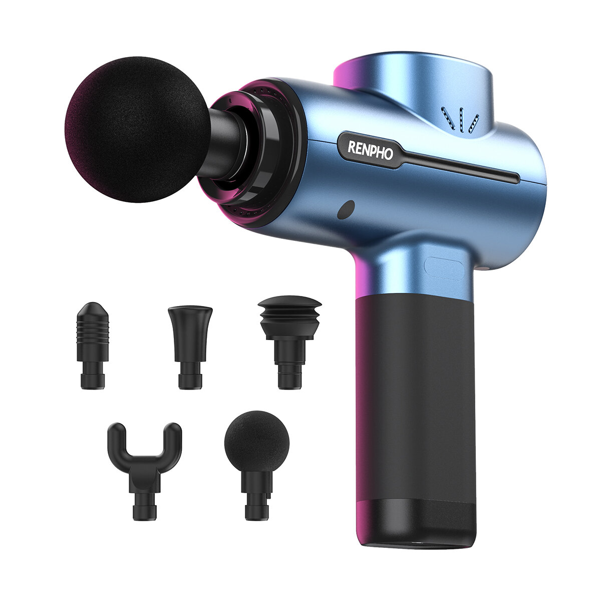 RENPHO R3 Massage Gun Blue PAURPGM171BU hero image
