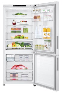 LG 420L Bottom Mount Fridge White GB-455WL hero image