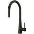 Oliveri Santorini 1 and 3/4 Left Hand Bowl with Drainer and Essente Pull Out Tap Black Pack 31625BLSTBL1511OF image NaN
