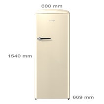 Gorenje 260L Top Mount Retro Style Fridge ORB152C hero image