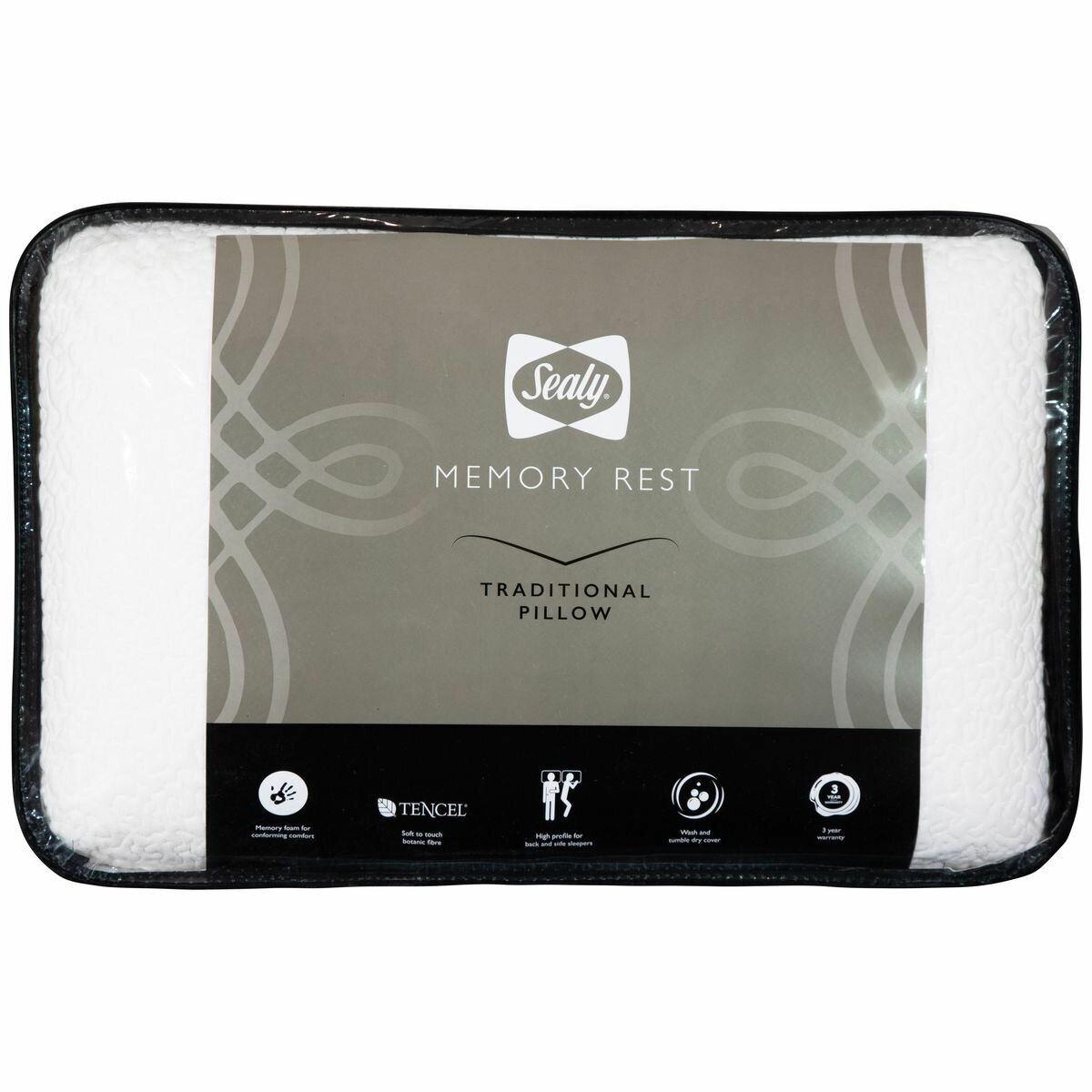 Sealy optimal hotsell comfort traditional pillow