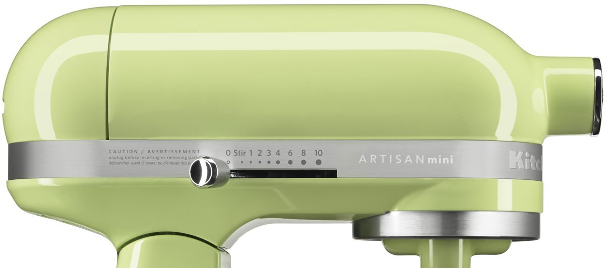 KitchenAid 5KSM3311XAHW Mini Stand Mixer Honey Dew | Appliances Online