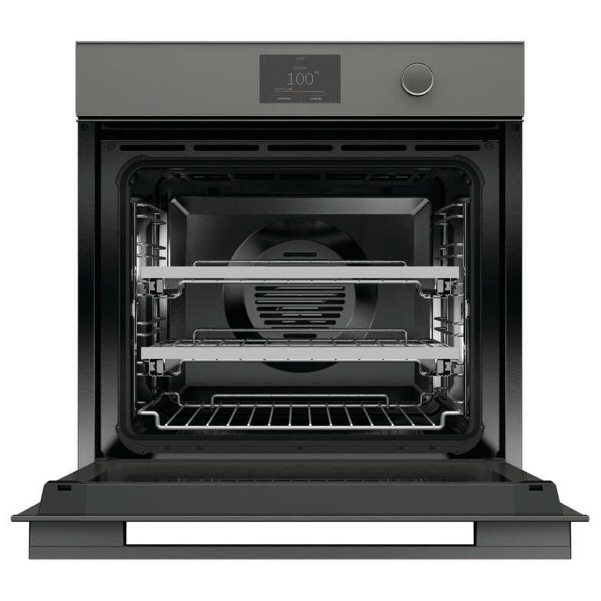 Fisher & Paykel Series 11 60cm Minimal Compact Combi-Steam Oven Grey Glass OS60SMTDG1 hero image