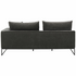 Kalona VAEROY Right Arm Facing Sofa with Upholstered Cover Pewter WS-208-02-VILA-27 image NaN